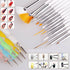 Indulge - Nail Art & Dotting Set Brushset - 15pc