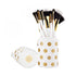 BH Cosmetics- Dot Collection 11 Piece Brush Set White