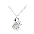 Anna Grace - Crystal Swan Necklace